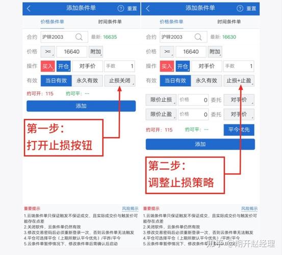 了解止损开仓功能，如何设置止损和止盈条件？看这里