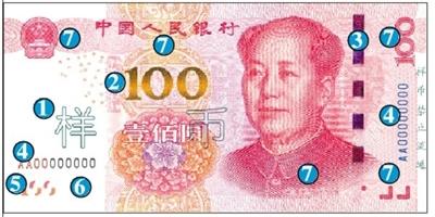 央行将发行2015年版百元人民币，票面有这些变化