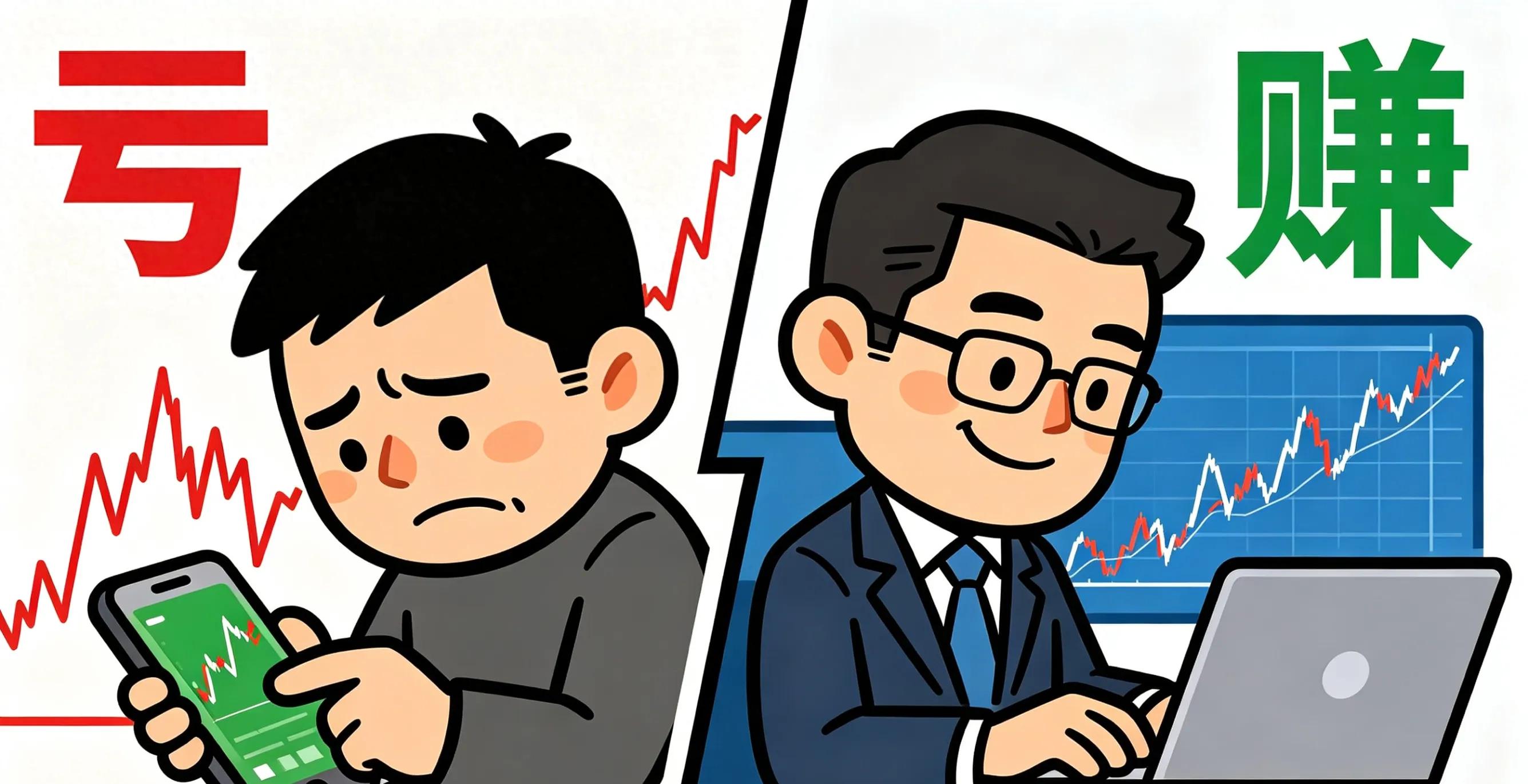 炒股输了几万心理压力大?频繁调仓才是亏钱的根源