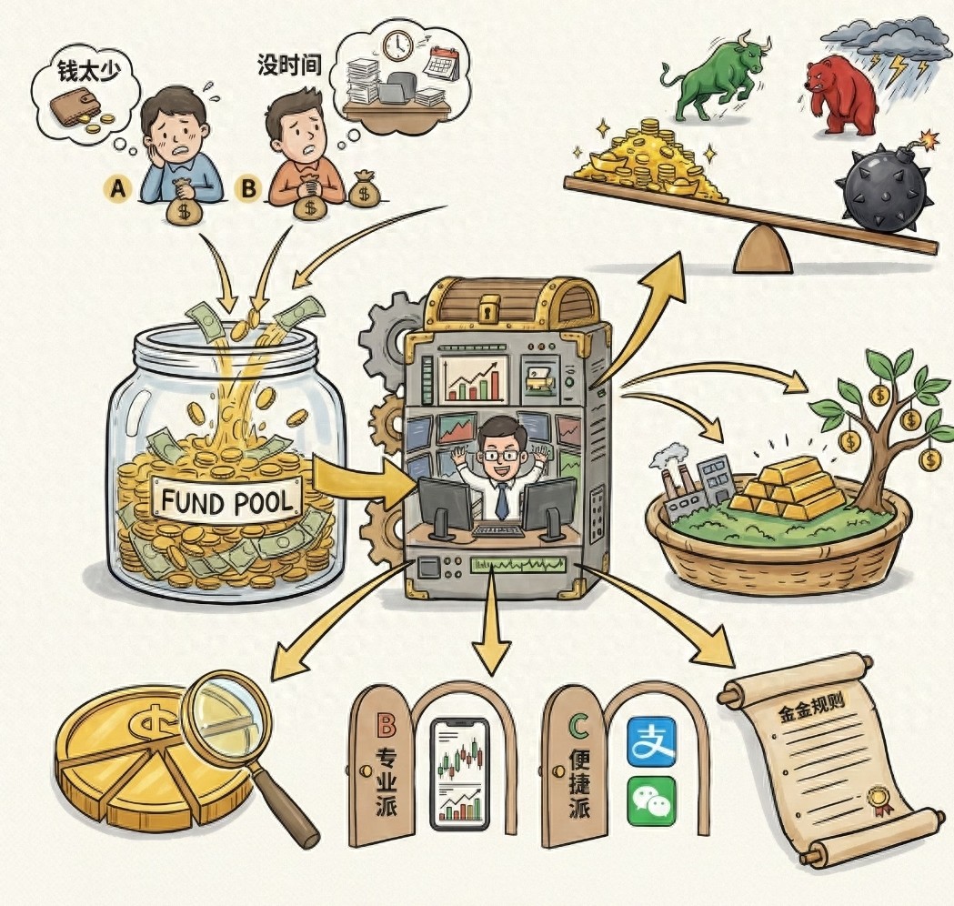 基金投资全解析：解决理财痛点，轻松参与资本市场